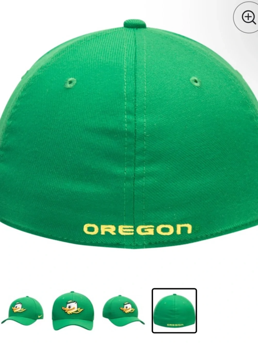 Nike Oregon Ducks Classic Logo 99 Swoosh Performance Flex Hat Ball Cap